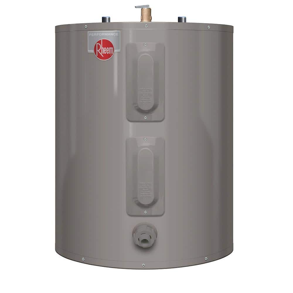 Rheem Performance 20 Gal Short 6 Year 3800 3800 Watt Elements Electric Tank Water Heater Xe20s06st38p0 The Home Depot