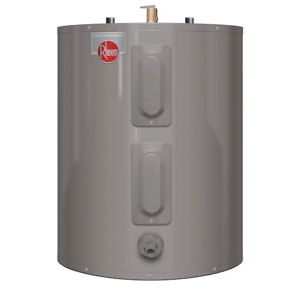 Rheem Performance 47 Gal. Short 6-Year 4500/4500-Watt Elements Electric Tank Water Heater