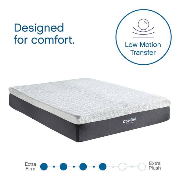 Cool Gel Queen-Size 12 Gel Memory Foam Mattress 410079-1150