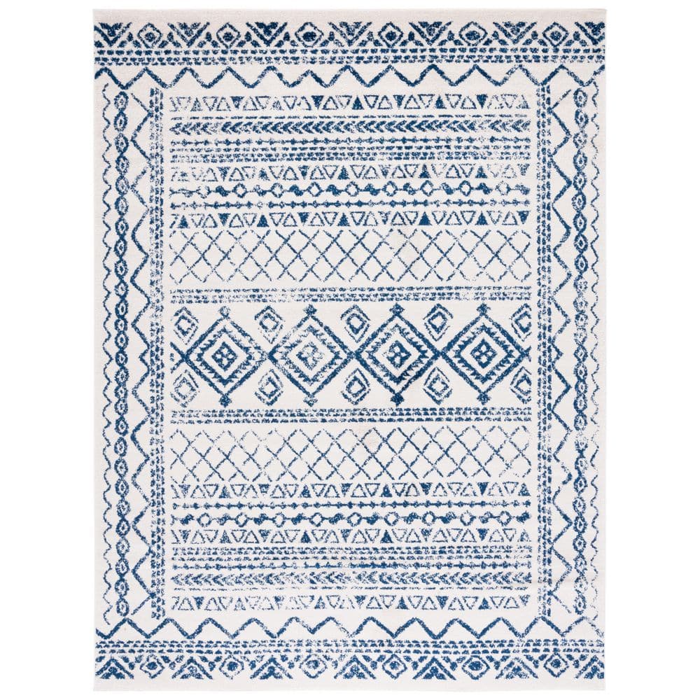 Tulum 12 X 15 Ivory/Navy Geometric Area Rug price history on PriceWatchPro