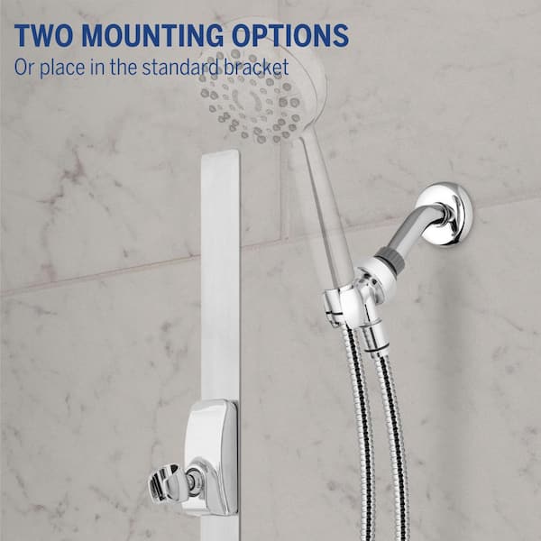 18 in. Magnetic Shower Slide Strip Accessory Kit in Chrome