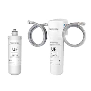 10UAW-UF Under Sink Water Filter for Bacteria Reduction, Direct Connect to Kitchen Faucet, Extra Replacement Filter