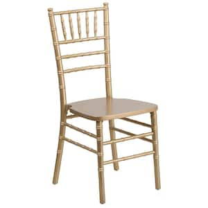 Gold Hercules Series Chiavari Chair for Formal Events and Banquets, Commercial/Residential All-Occasion Event Chair