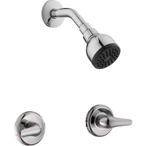 Aragon Double Handle 1-Spray Shower Faucet 1.75 GPM in Chrome