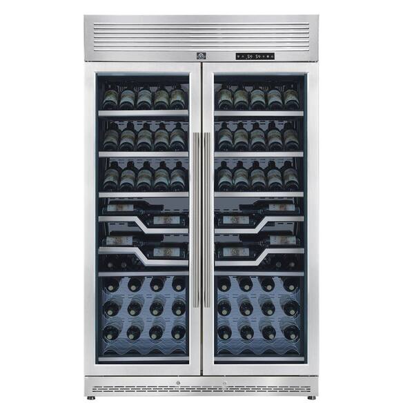 Forno Abruzzo 48 in. Dual Zone Wine Cooler, 102 Bottles, 24 cu. ft