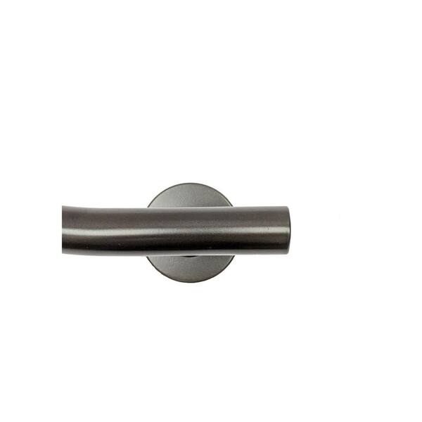 CSI Bathware 28 in. Right Hand Wave Design Grab Bar in Oil Rub Bronze