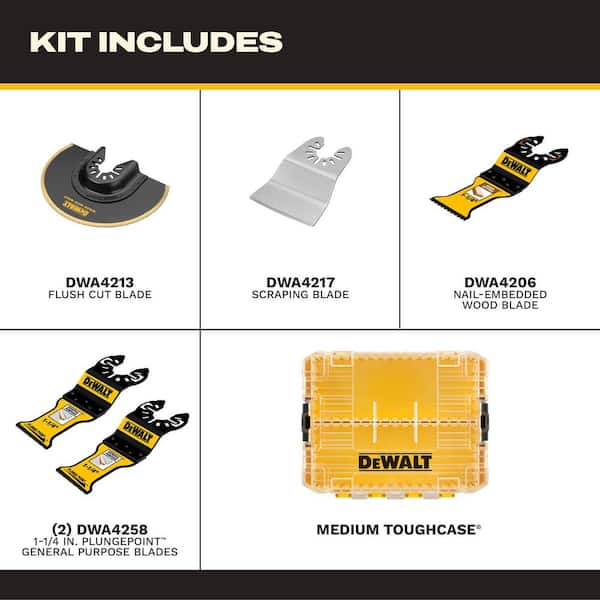 Oscillating Blade Set (5-Piece)