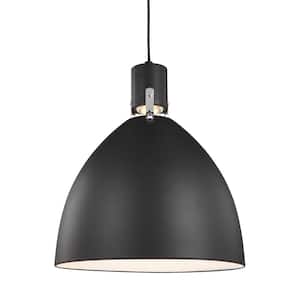 Generation Lighting Brynne 14-Watt Matte Black Integrated LED