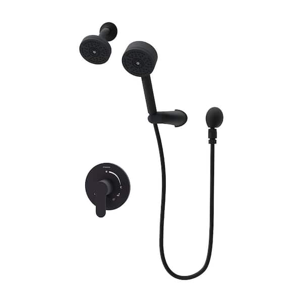Identity HydroMersion Shower and Hand Shower Trim Kit with Single Handle - 1.5 GPM (Valve Not Included)