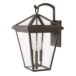 Alford Place Large Oil Rubbed Bronze Outdoor Wall Mount Lantern