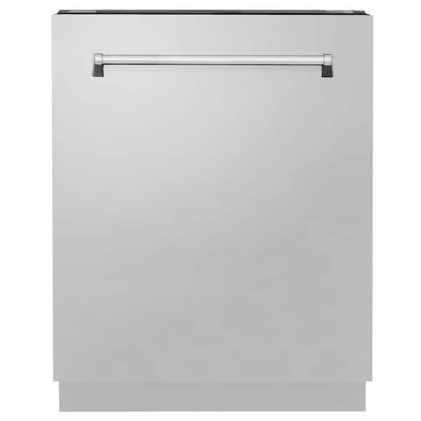 Tallac Series 24 in. Top Control 8-Cycle Tall Tub Dishwasher with 3rd Rack in Stainless Steel