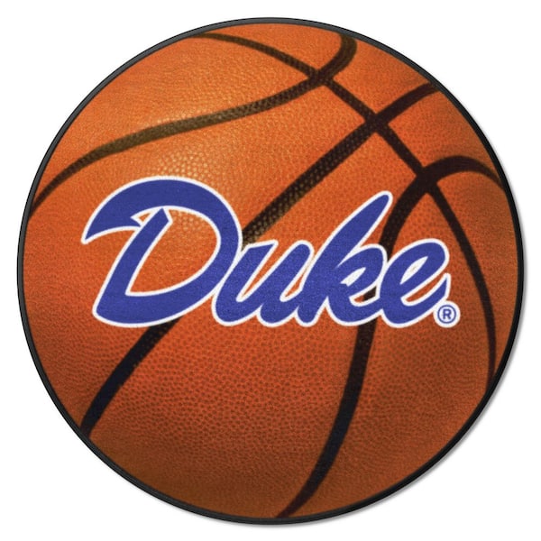 FANMATS Duke Blue Devils Orange 27 in. Basketball Area Rug