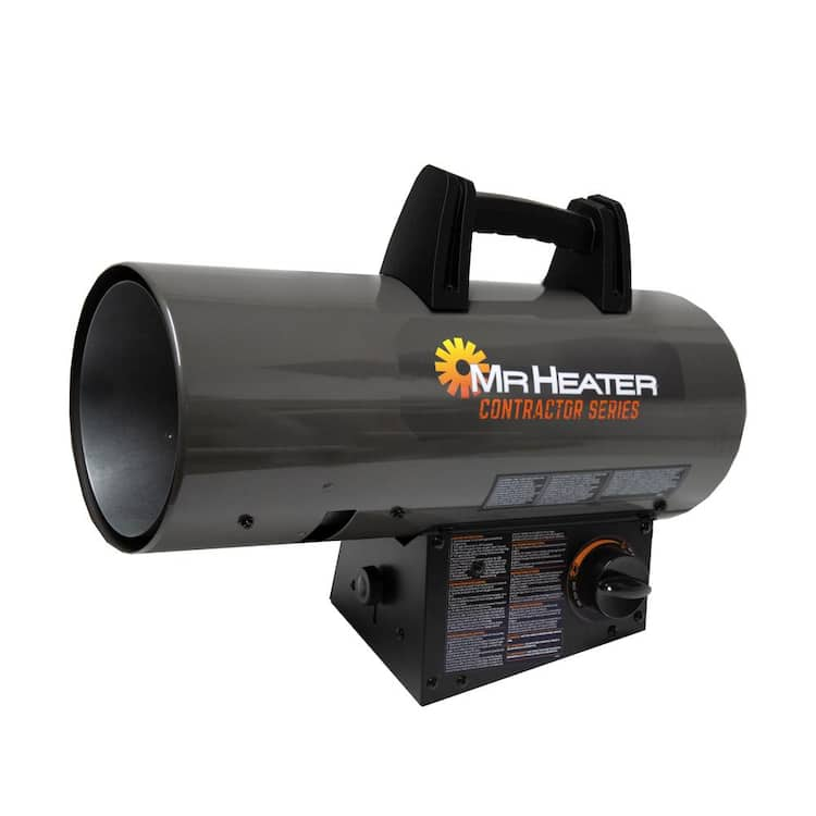 Mr. Heater Contractor Series 60,000 BTU Forced Air Propane Indoor/Outdoor Space Heater with 10 ft. Hose and Regulator