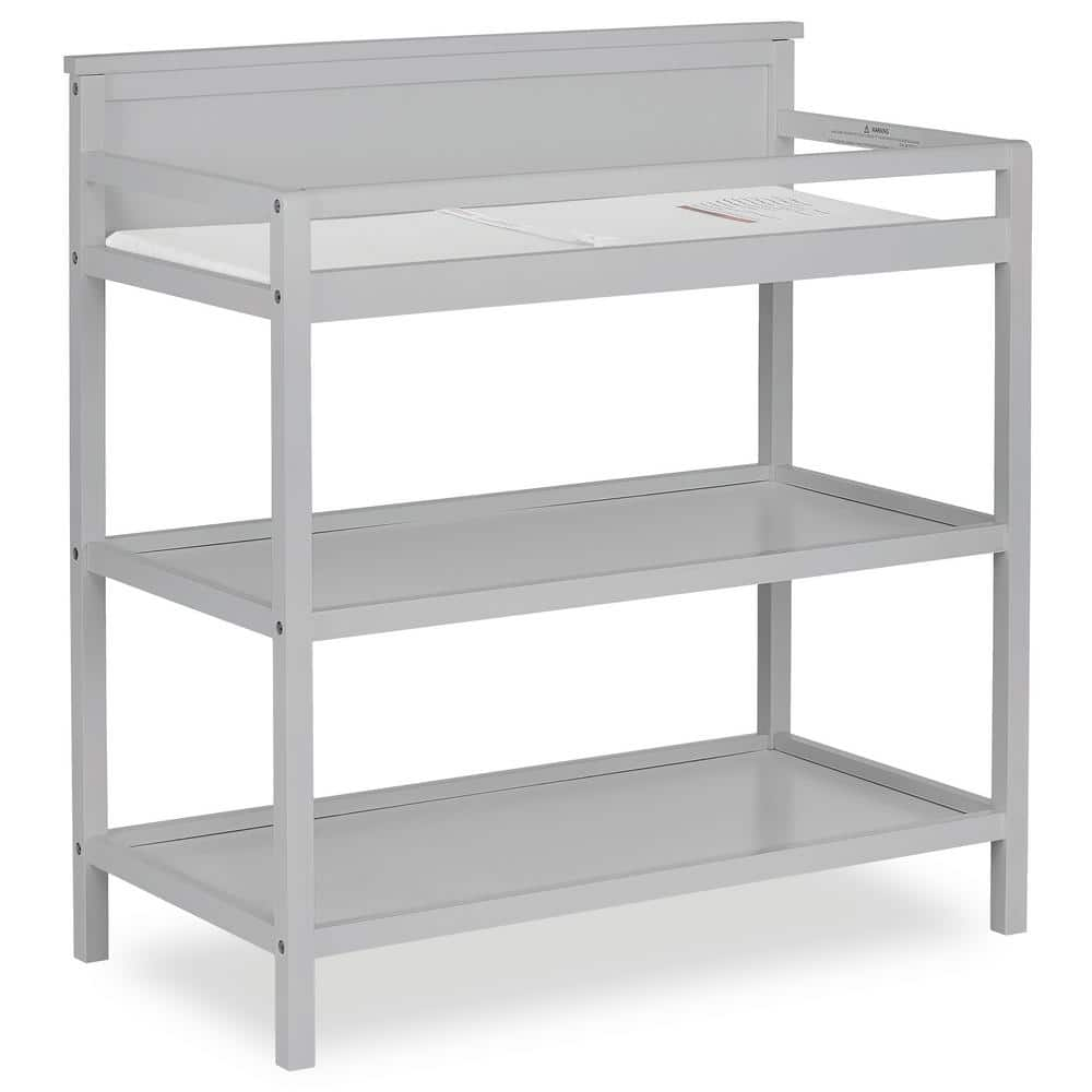 Pebble grey shop changing table