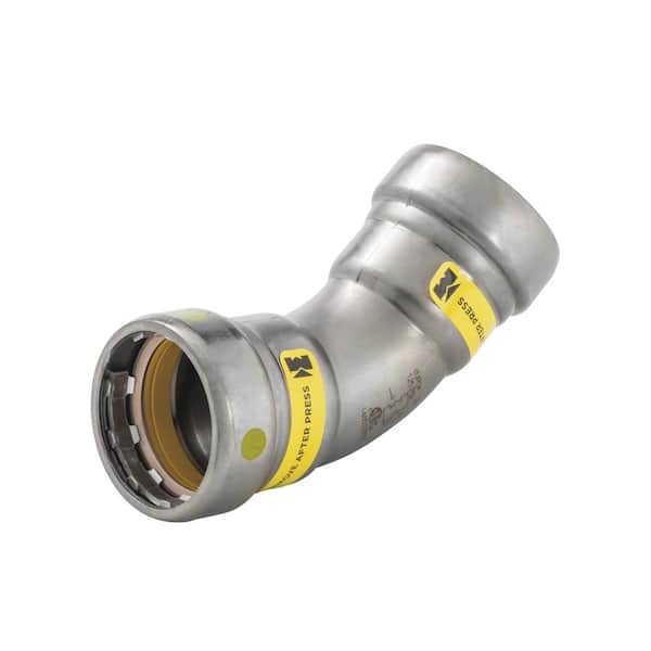 1 in. Carbon Steel 45° Press x Press Elbow Fitting