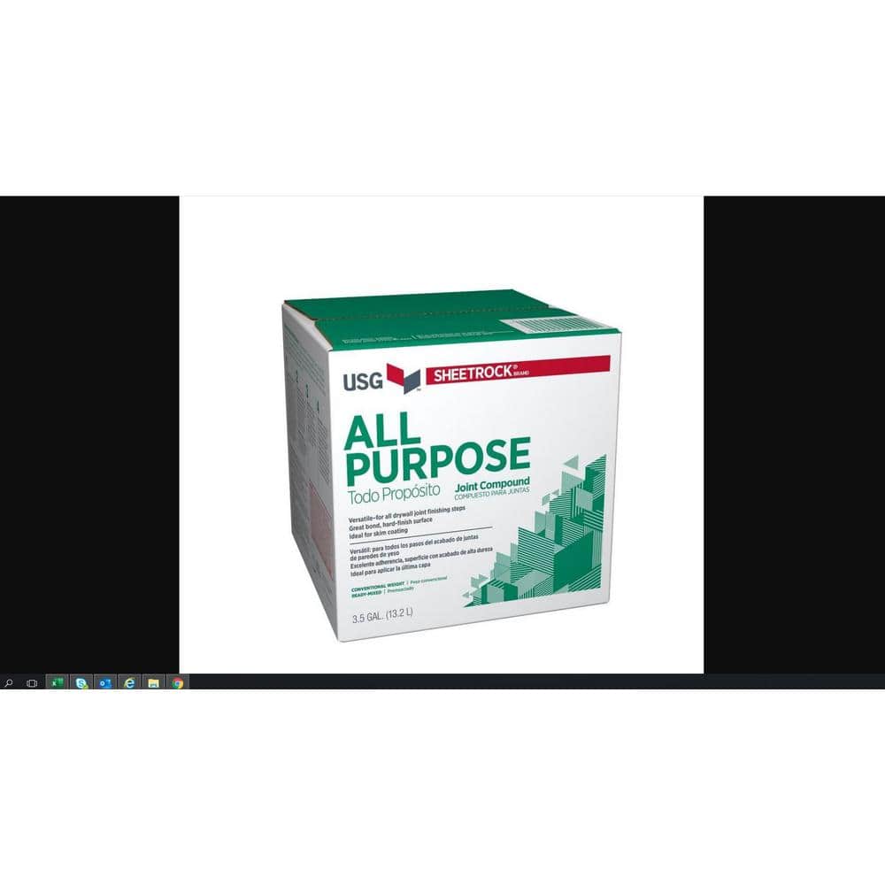 Proform Multi Use ProForm 3.5 Gal. Multi-Use Pre-Mixed Joint Compound (Carton) 50002428 ...