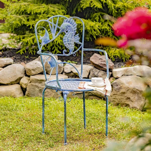 Metal best sale garden armchair