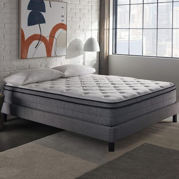 Sleep Solutions California King Medium Hybrid 12 in. Mattress