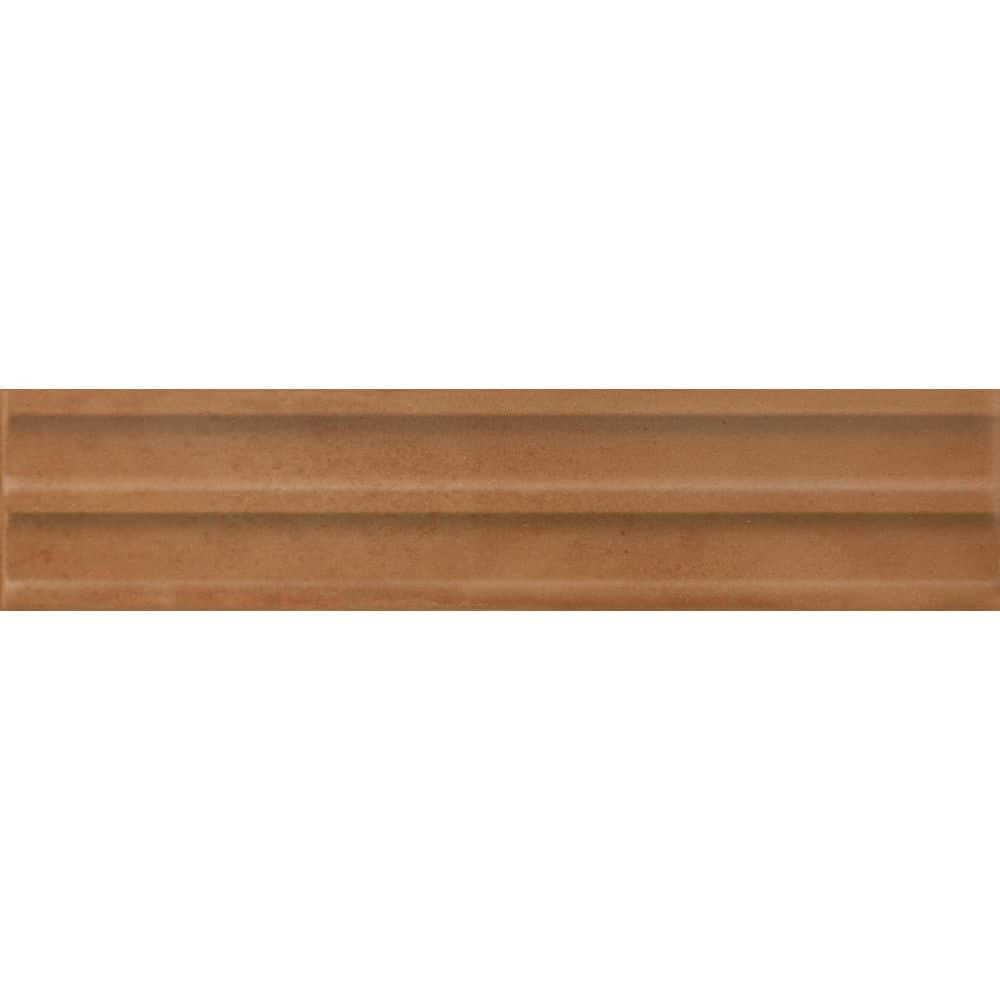 Indoterra Brick 2 in. x 4 in. Matte Porcelain Fluted Concrete Look Wall Tile Sample price history on PriceWatchPro