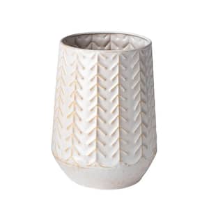 Buy Black and White Vase Set, 9.3” Tall White Ceramic Vase for Flowers,  Matte Black Vase for Decor Modern, Decorative Vase for Home Decor Boho Vase,  Black Flower Vase Modern Home Decor (