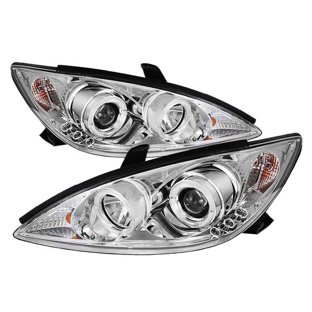 Toyota Camry 02-06 Projector Headlights - LED Halo - LED ( Replaceable LEDs ) - Chrome price history on PriceWatchPro