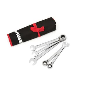 72-Tooth Large Reversible Metric Ratcheting Wrench Set (5-Piece)