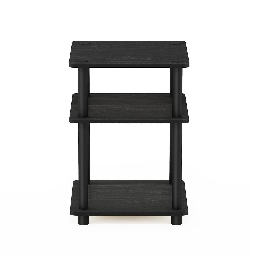 Black Wood Easy Assembly Multipurpose Shelf