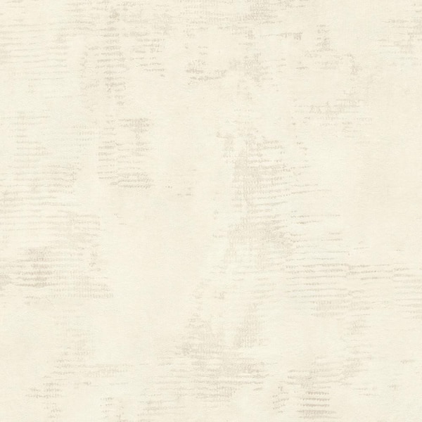 Unbranded Exposed Cream Non-Woven Non-Pasted Rough Plain Design Matte Wallpaper (Covers 57 sq.ft.)