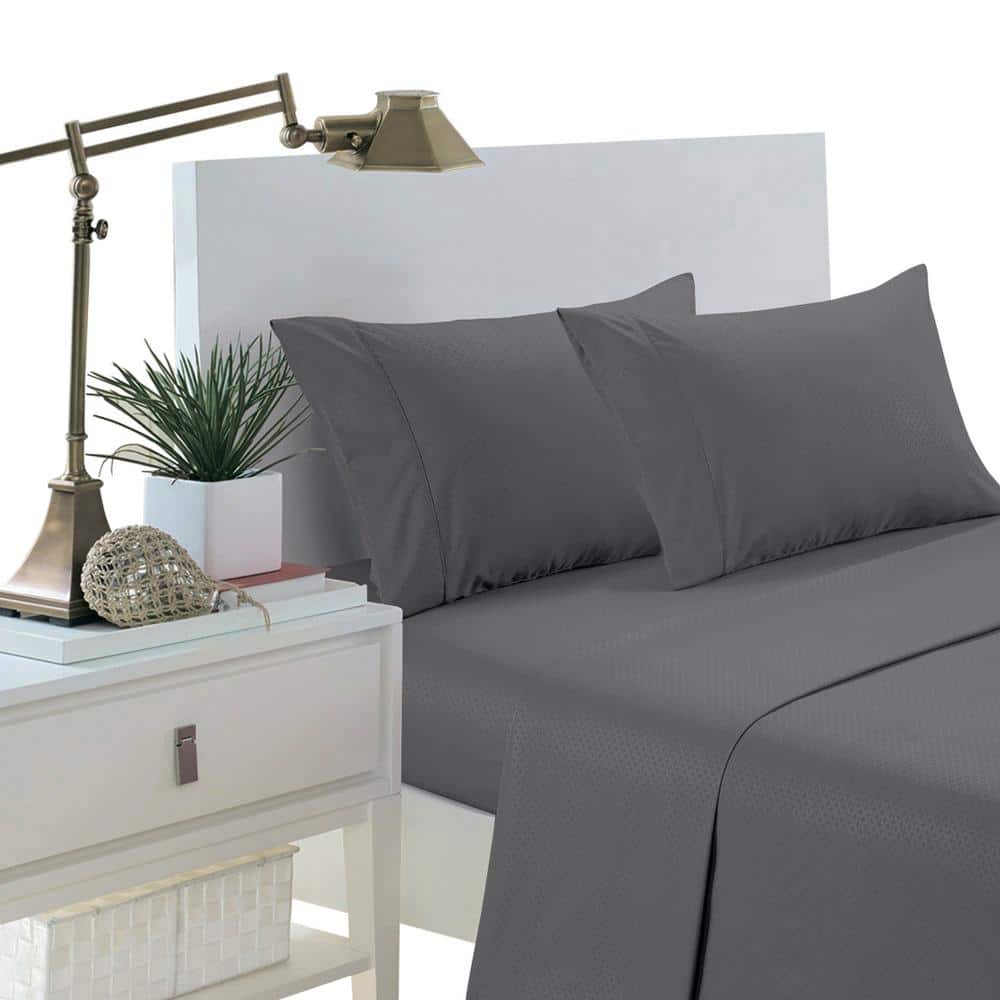 Brushed Extra Soft 1800 Series Luxury Embossed Deep Pocket Sheet Set - Cali