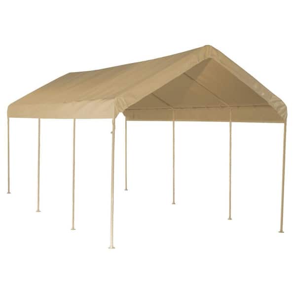 ShelterLogic Max AP 10 ft. x 20 ft. Tan All Purpose 8-Leg Canopy