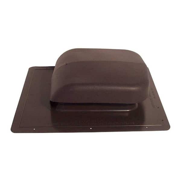 Gibraltar Building Products 50 sq. in. Net Free Area Brown Plastic Roof Vent
