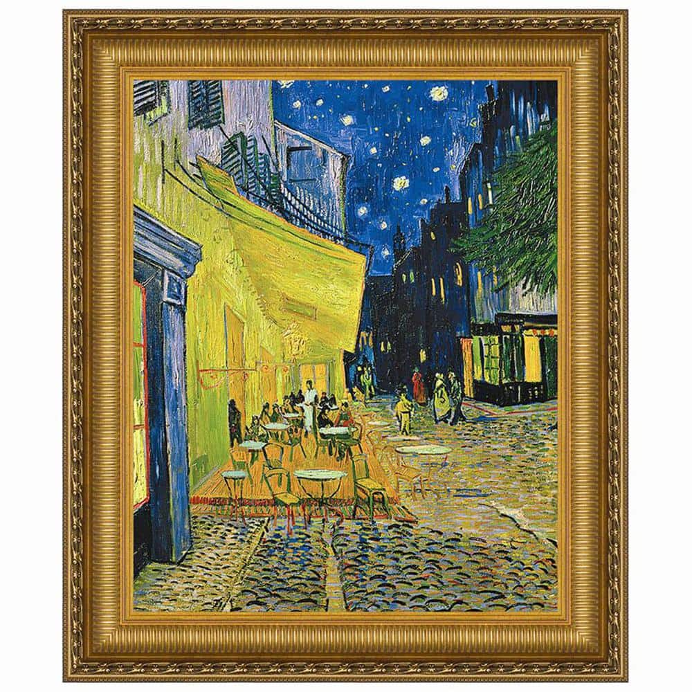 Design Toscano Cafe Terrace on the Place du Forum by Vincent van Gogh ...