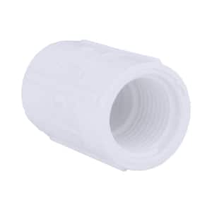 1/2 in. PVC Schedule 40 FPT x FPT Coupling