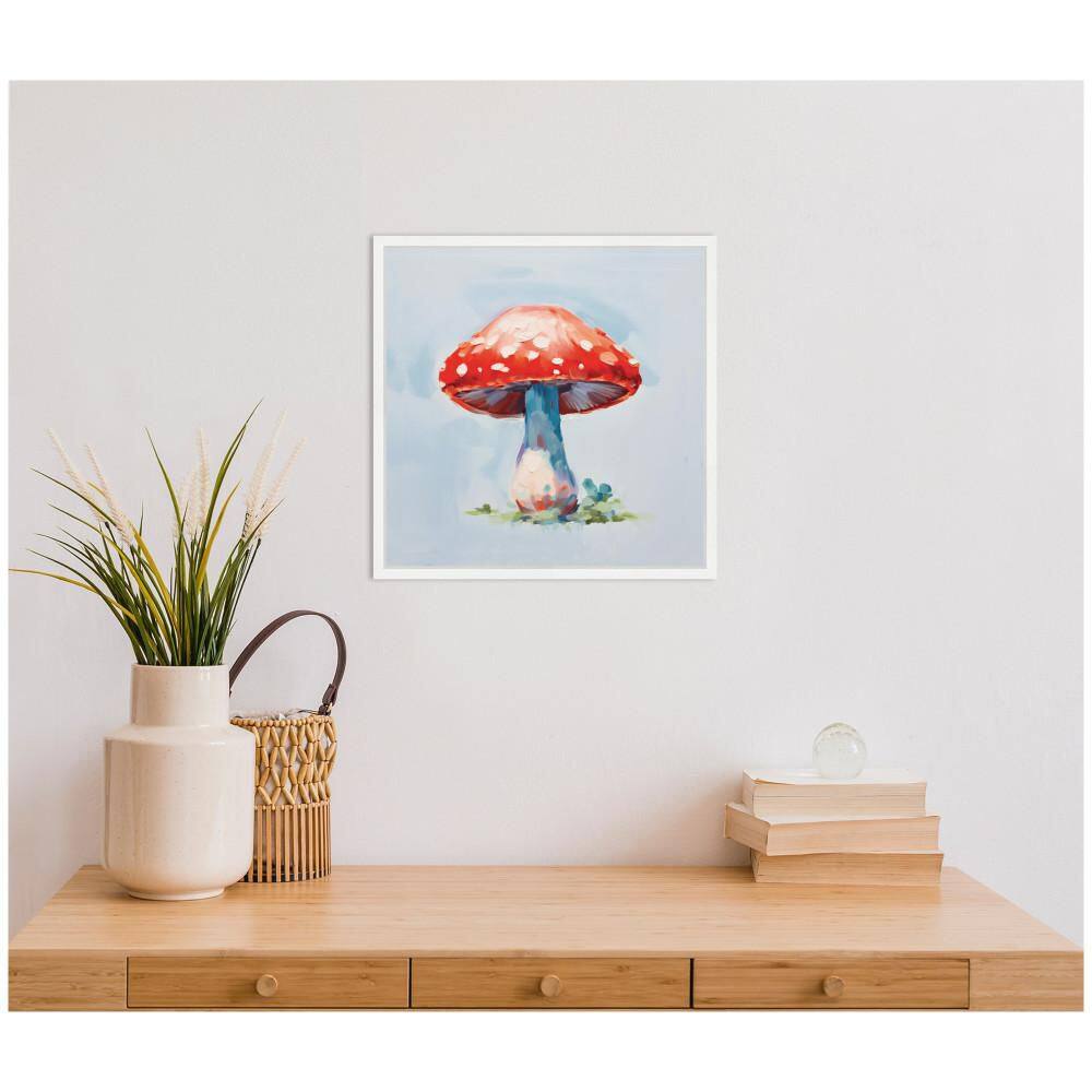 "Sylvie ""Funky Magical Fly Agaric Mushroom"" by The Creative Bunch Studio White Framed Art Print 16 in. x 16 in." price history on PriceWatchPro