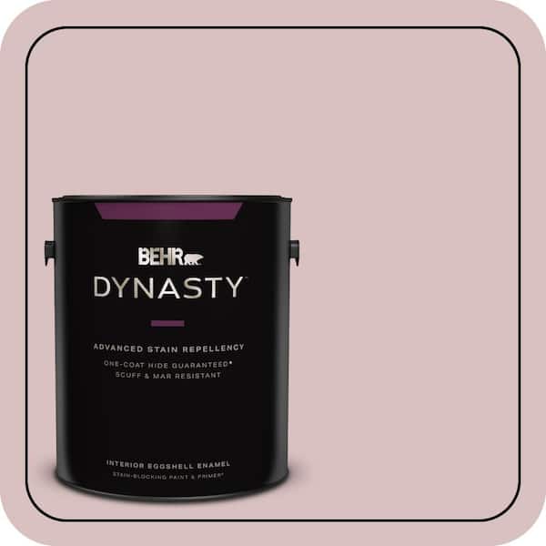 1 gal. #PPU17-08 Peony Blush Eggshell Enamel Interior Stain-Blocking Paint & Primer