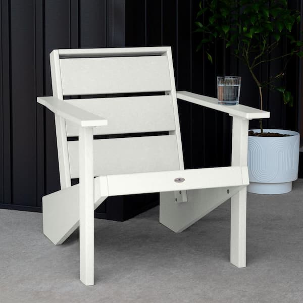 Highwood Haven Modern Coconut White Adirondack Chair Set of 1