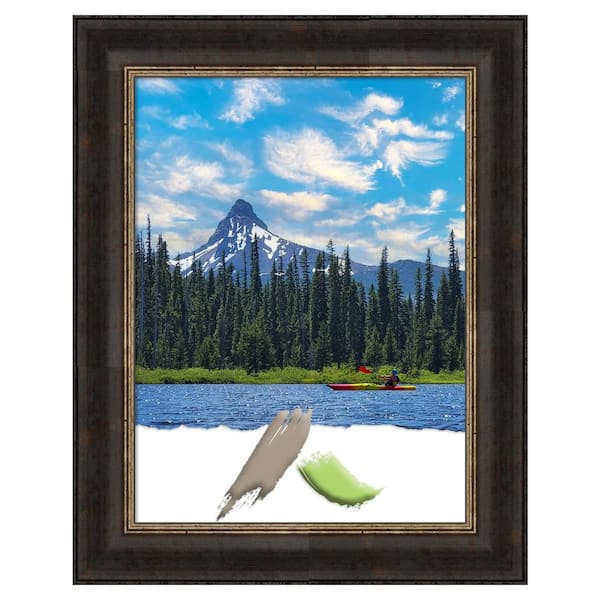 Amanti Art Varied Black Picture Frame Opening Size 18 x 24 in.
