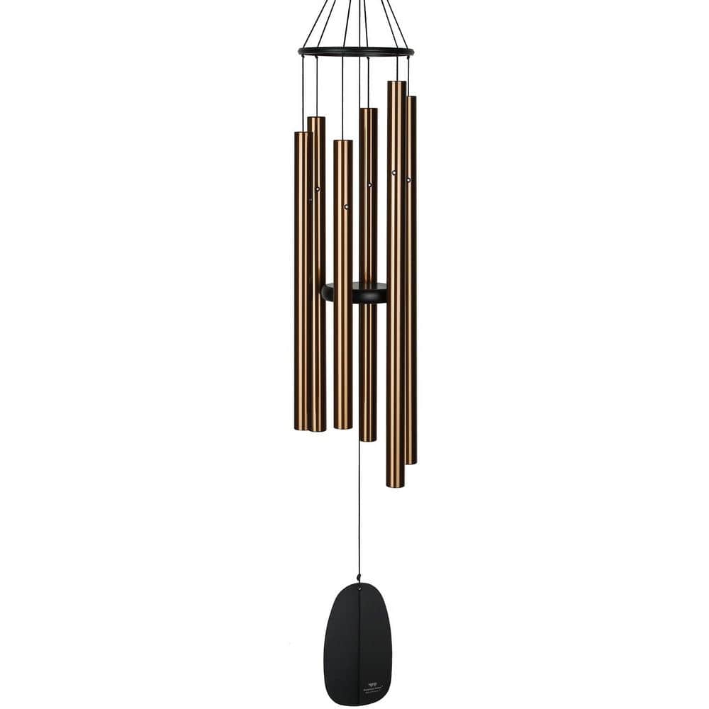 Brass Wind Chime String with Peace - VD Importers Inc.