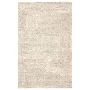 Textured Whisper White 9 ft. x 12 ft. Solid Area Rug