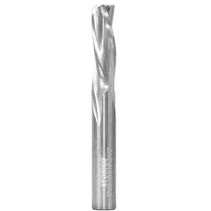 Yonico 35217-SC 1/4-Inch Dia 2 Flute Low Helix Upcut Spiral End Mill CNC Router Bit 1/4-Inch Shank 