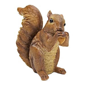 6.5 in. H Woodland Squirrel Chomper Statue