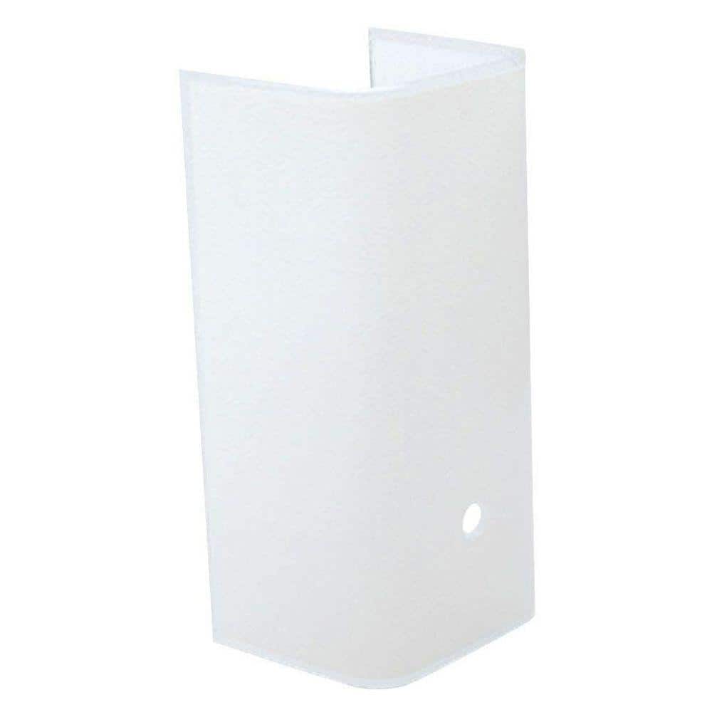 3-3/4 in. White Channel Glass with 3 in. Depth and 7-1/2 in. Width price history on PriceWatchPro