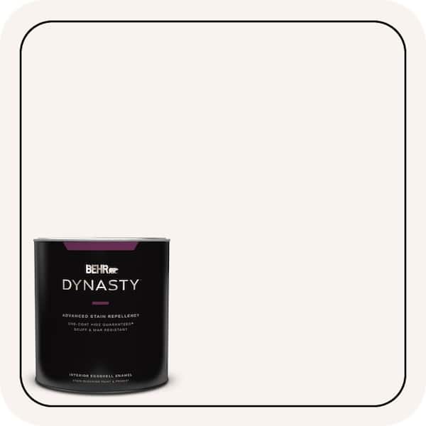 BEHR DYNASTY 1 qt. #PR-W13 Crystal Cut Eggshell Enamel Interior Stain-Blocking Paint & Primer