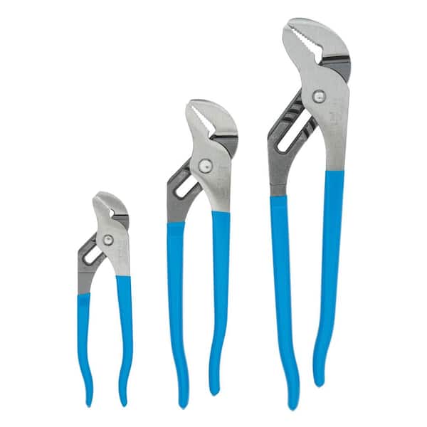 Tongue & Groove Plier Set (3-Pieces)