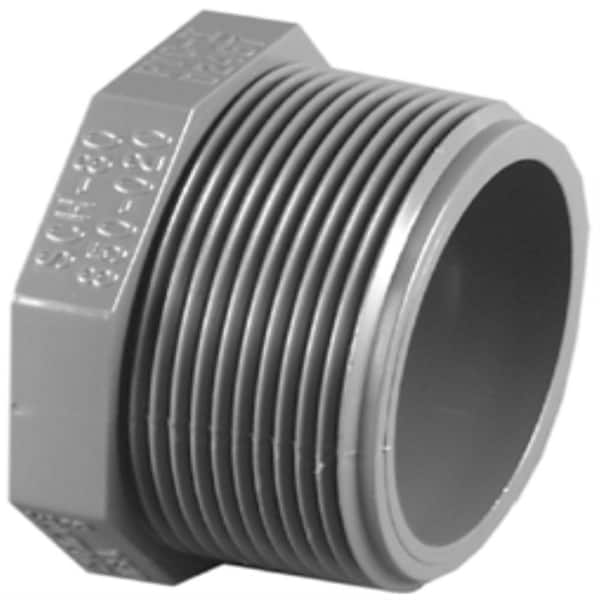 Charlotte Pipe 1 in. Schedule 80 MPT Plug