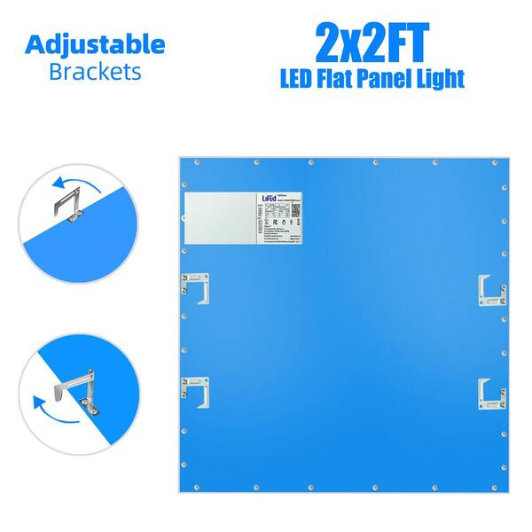 2x2 led deals flat panel 5000k