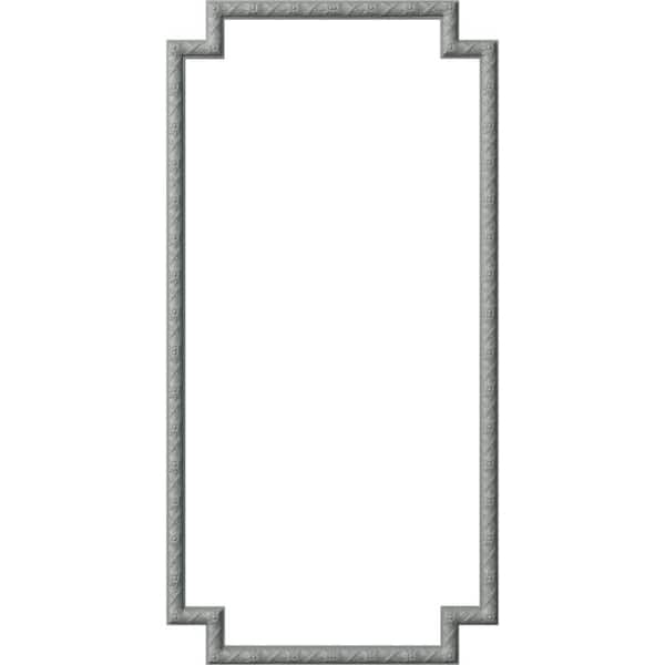 Ekena Millwork 13.35 Sq. Ft. Unfinished Polyurethane Sellek Panel Moulding Kit (Single Panel)