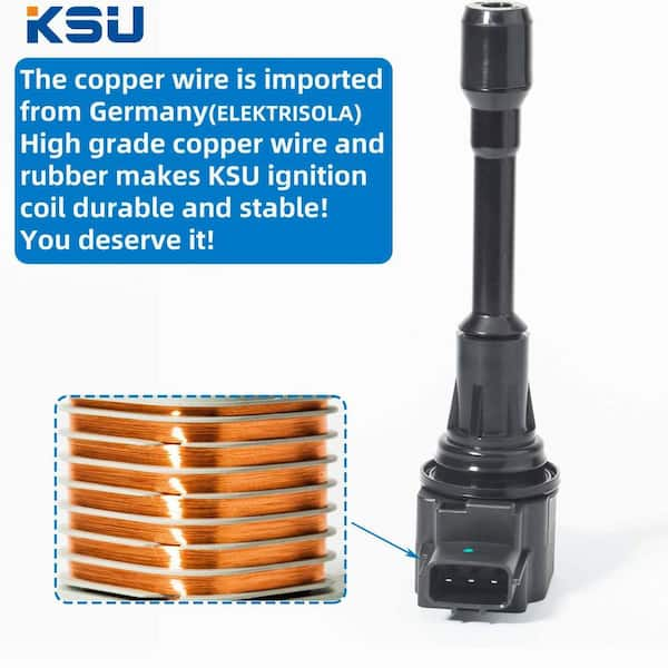 KSU Ignition Coils, Compatible with Select Infiniti and Nissan