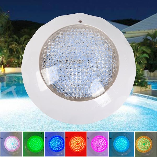 YIYIBYUS 12-Volt 45-Watt Swimming Pool Light RGB LED Light with