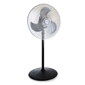 18 in. Oscillating High Speed Pedestal Fan
